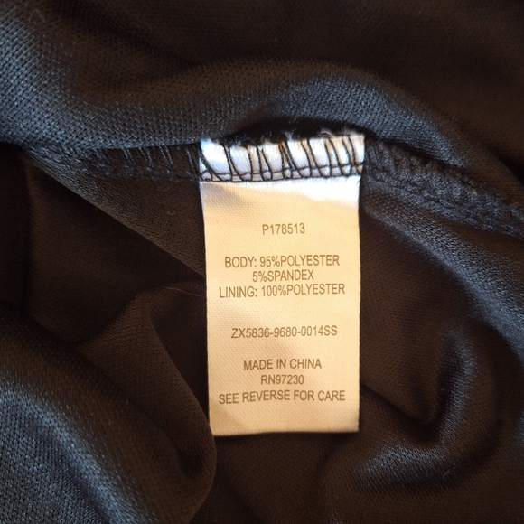 Almost famous black lace bodysuit LG NWT *C1 - Picture 2 of 7